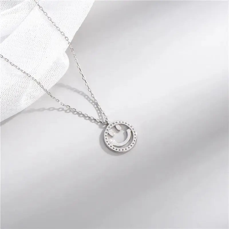Cute Smiley Necklace - Salty Accessories