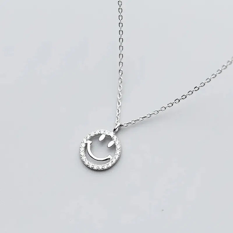 Cute Smiley Necklace - Salty Accessories
