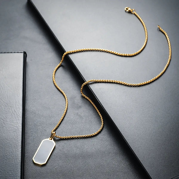 Cutting edge Reversible Chain - Gold