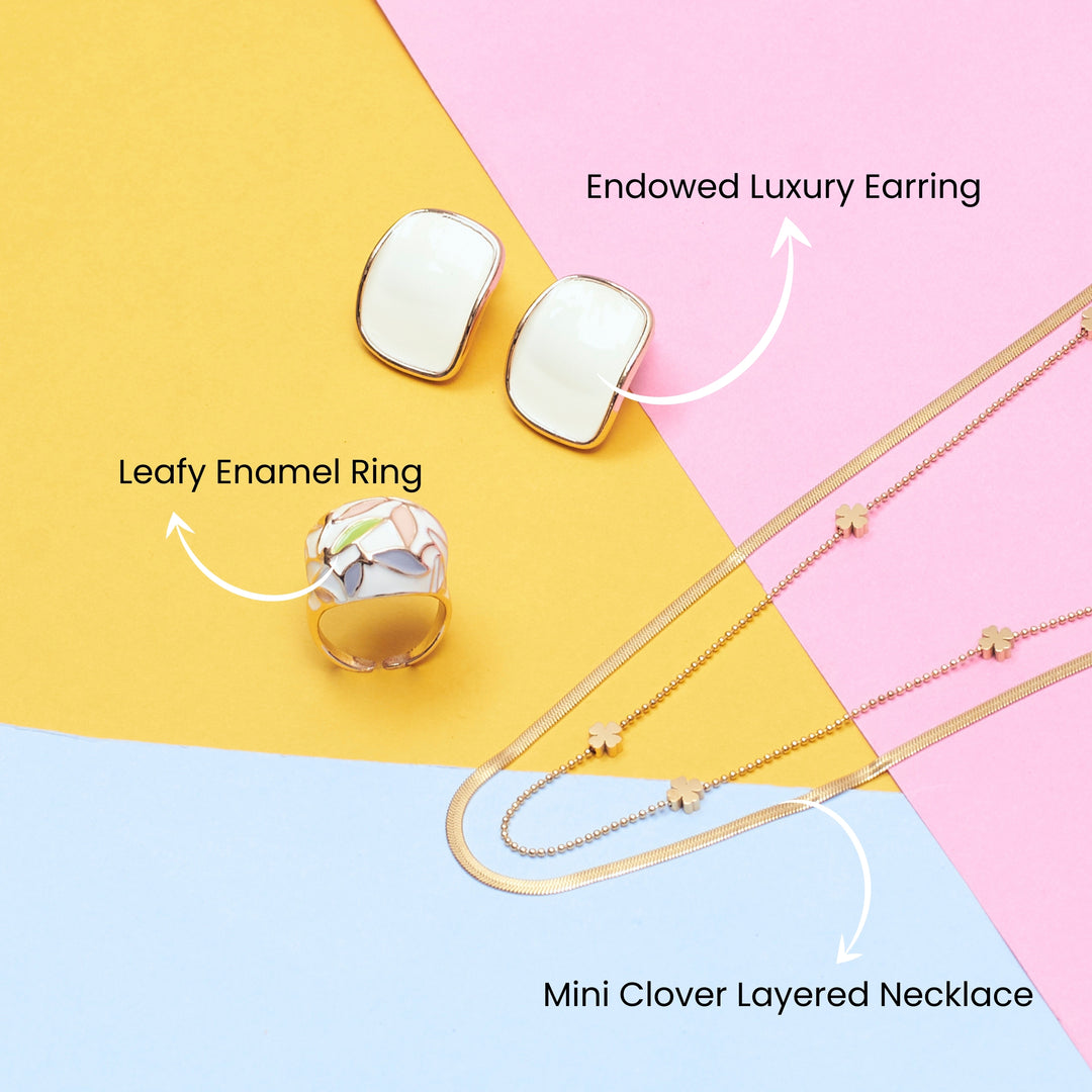 Luxe Shine Jewellery Combo Set