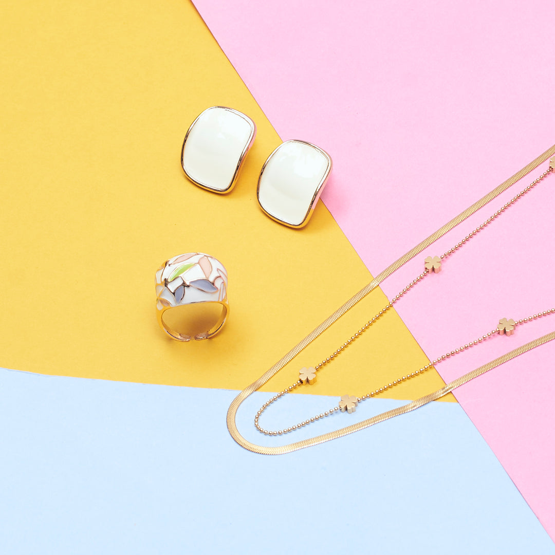 Luxe Shine Jewellery Combo Set - Salty Accessories