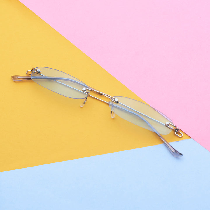Runway Blue Hue Sunglasses and Earrings Combo