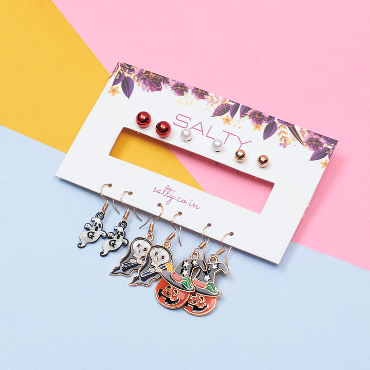 Nevermore Nights Earrings and Bracelet Combo