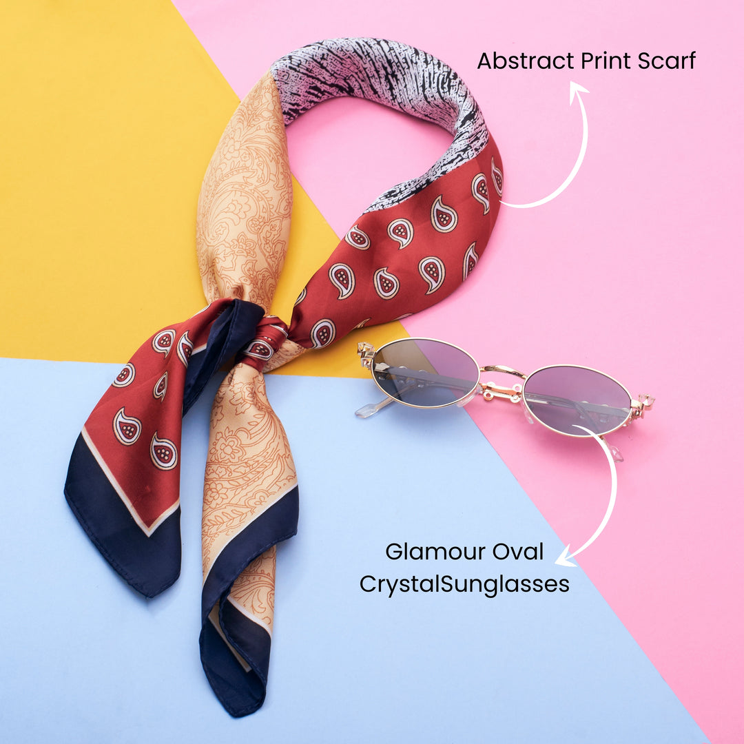 Dazzle Style Sunglasses and Scarf Combo