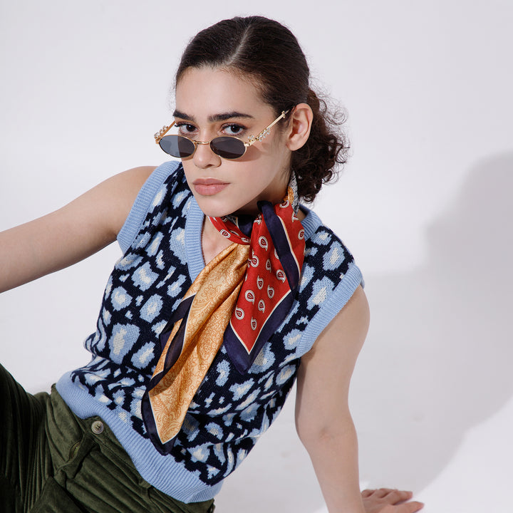 Dazzle Style Sunglasses and Scarf Combo
