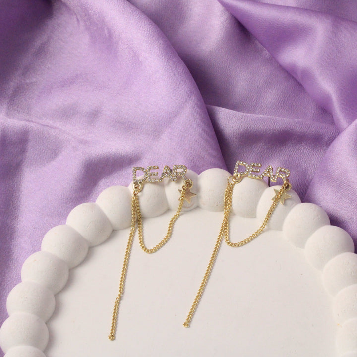 DEAR Golden Earrings - Salty Accessories