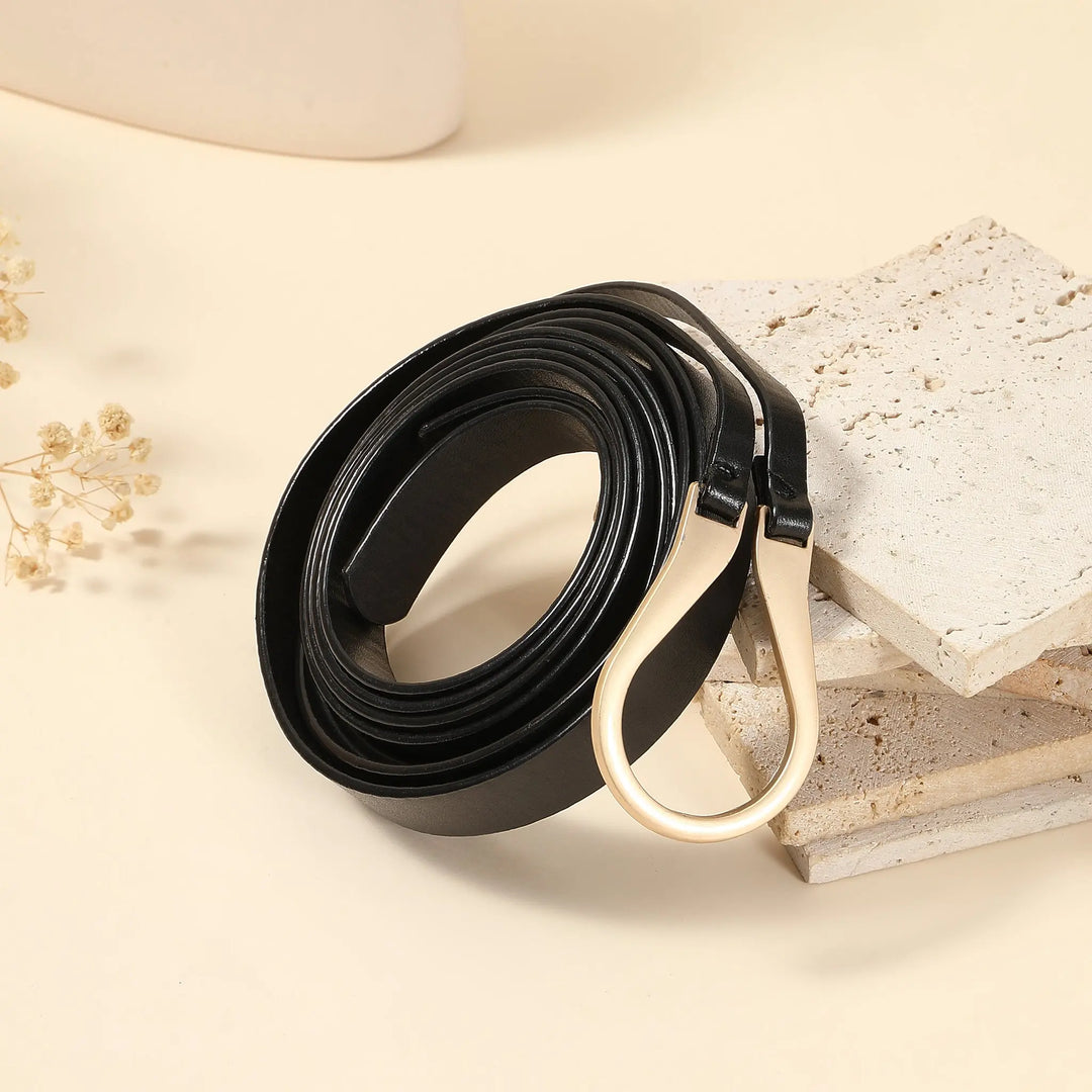 Willow Thread Wrap Black Belt - Salty Accessories