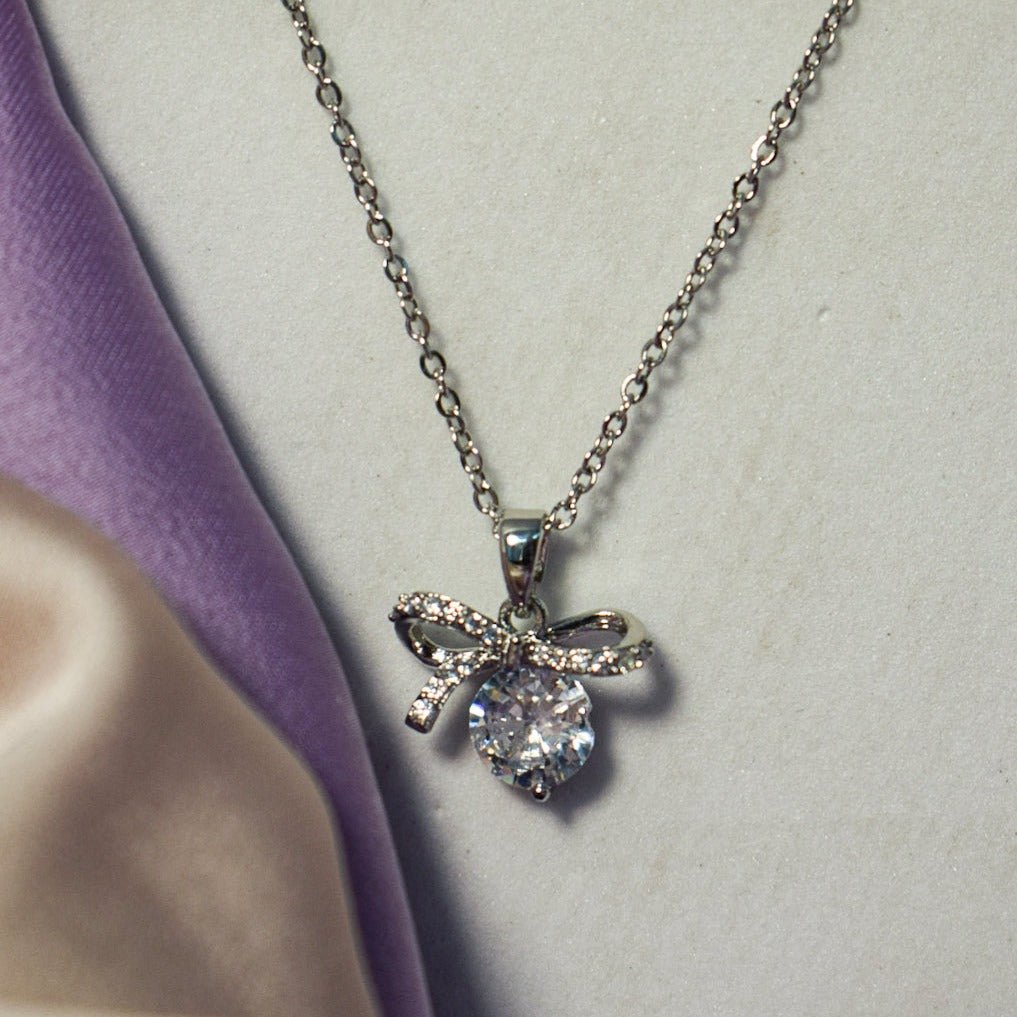 Divine Illumination Silver Necklace - Salty Accessories