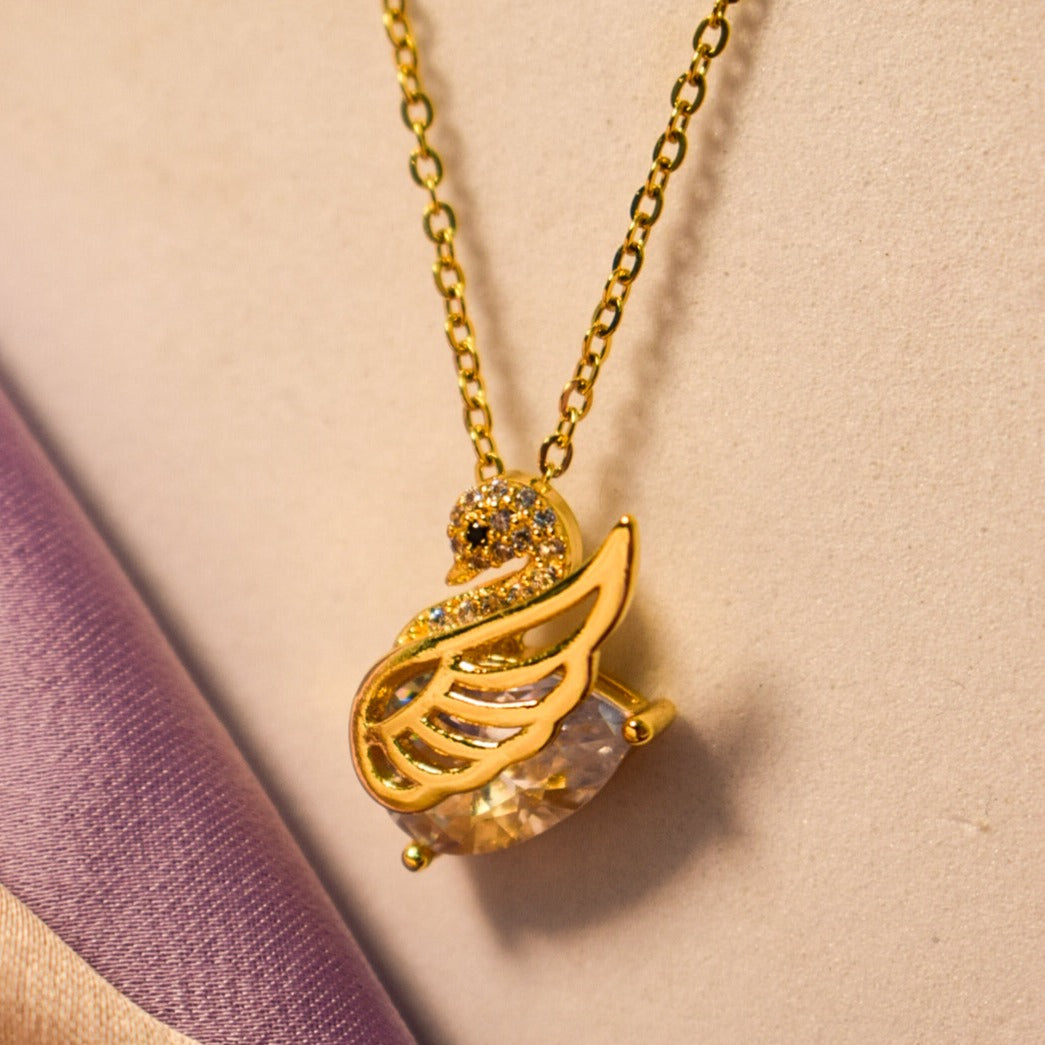 Swan Lake Elegance Necklace - Salty Accessories