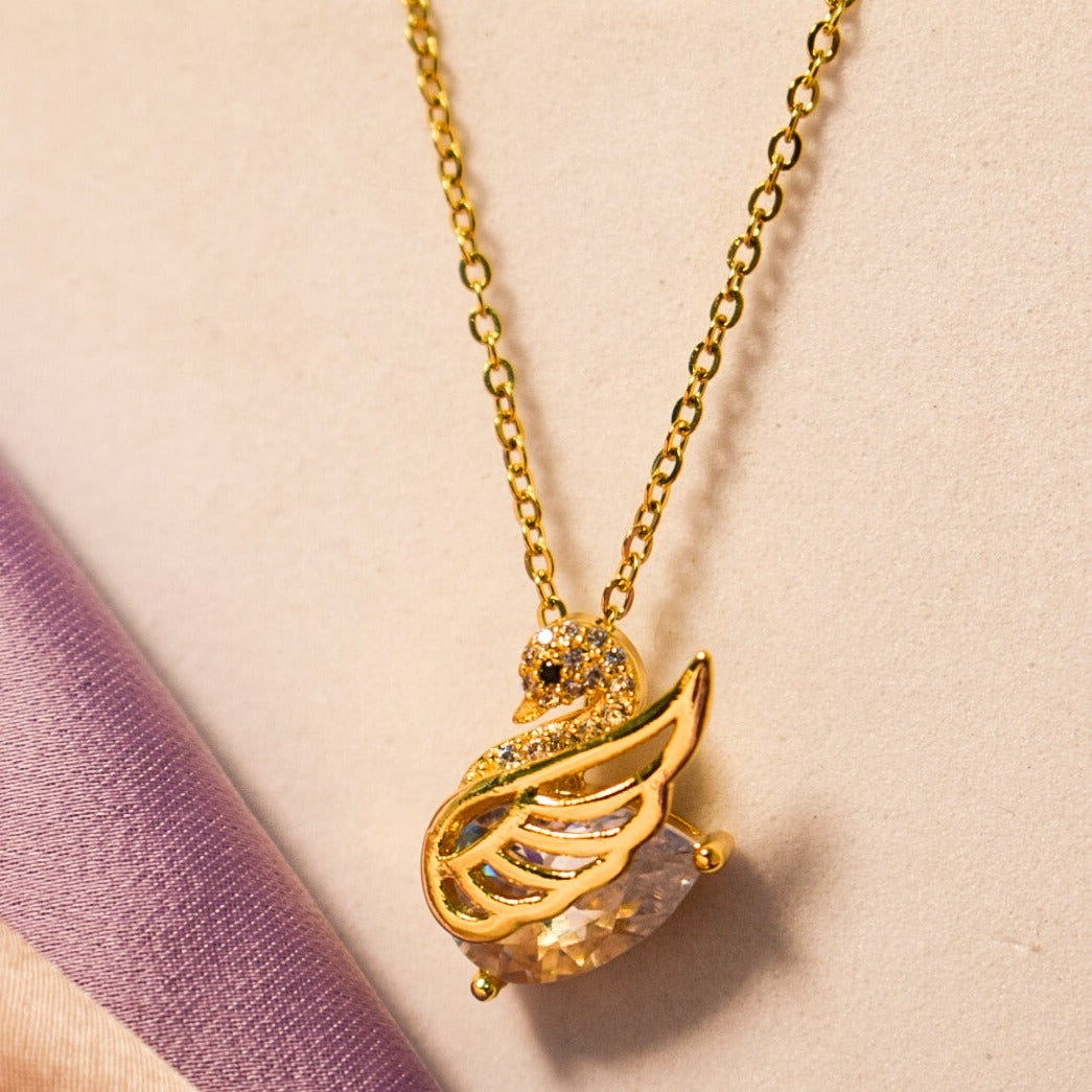 Swan Lake Elegance Necklace - Salty Accessories