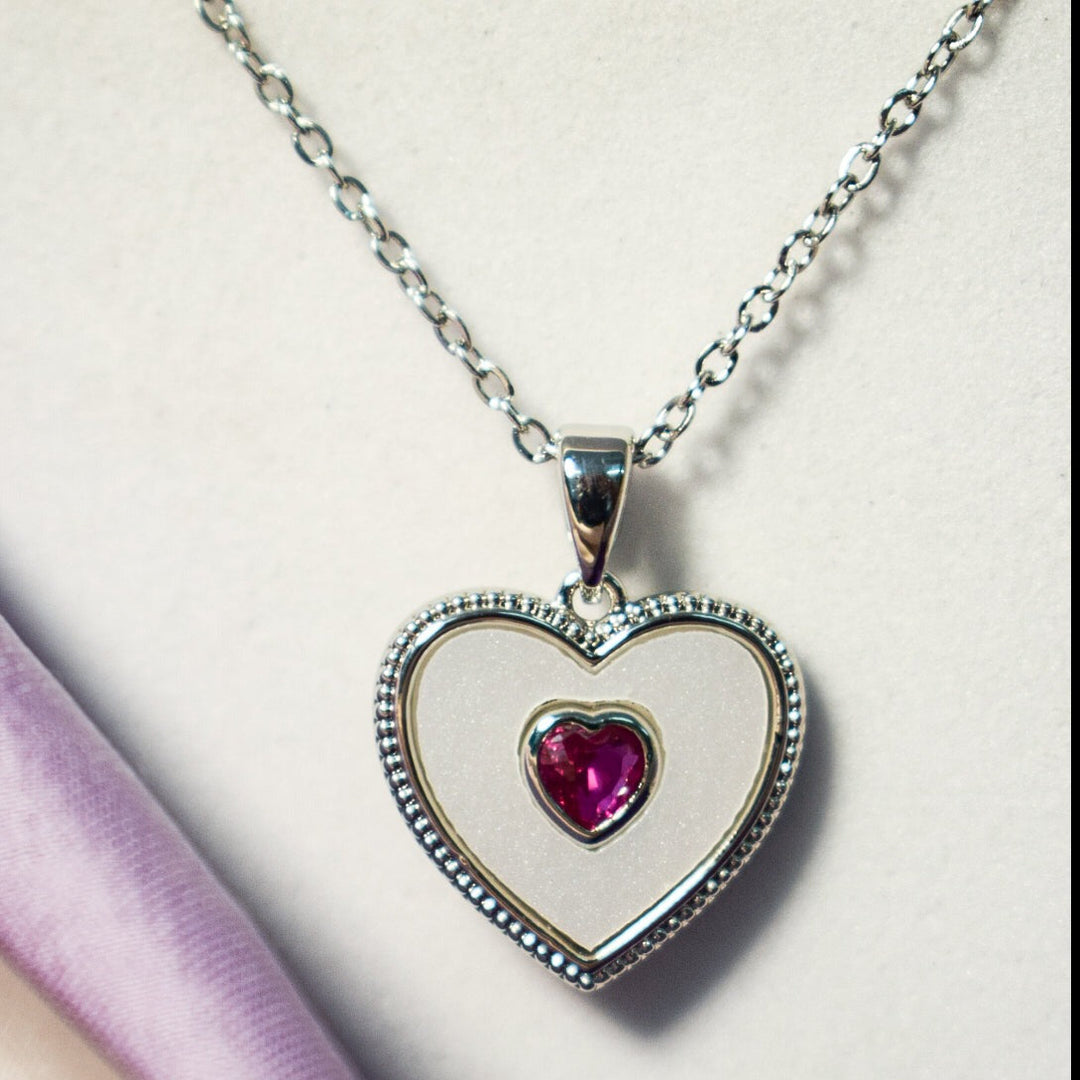 Hello Beautiful Silver Necklace - Salty Accessories