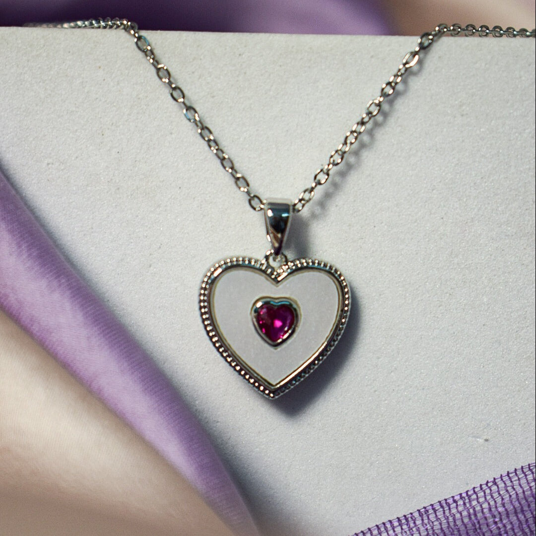 Hello Beautiful Silver Necklace - Salty Accessories