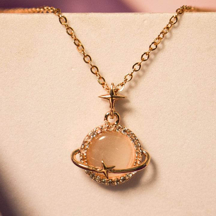 Enchanted Rose Gold Mystique Necklace Salty