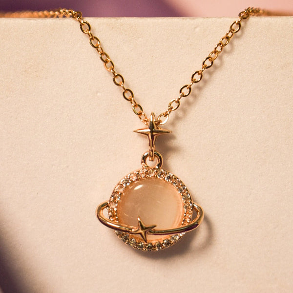 Enchanted Rose Gold Mystique Necklace