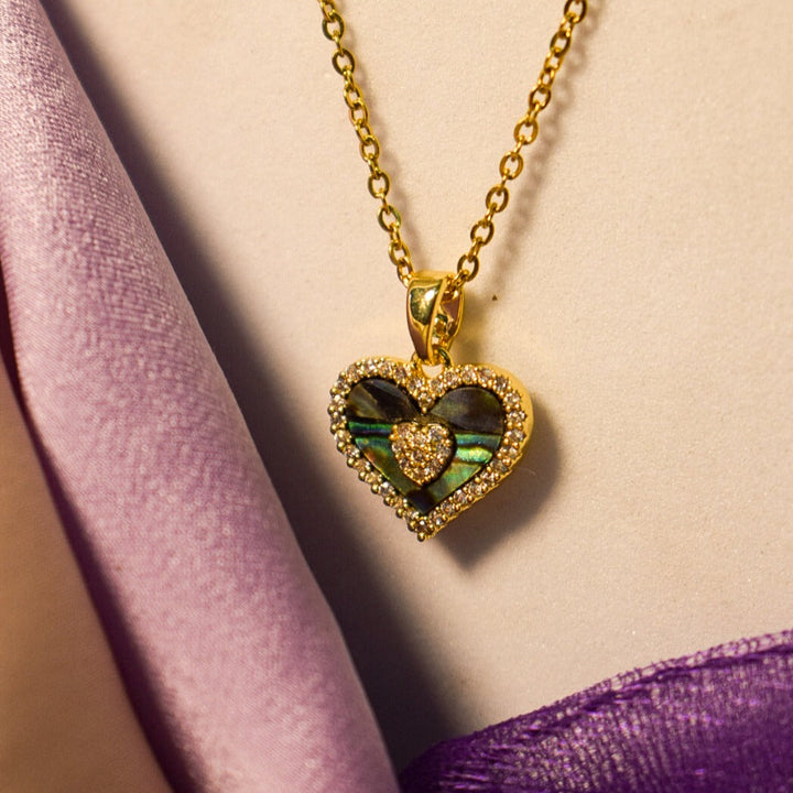 Golden Magical Sapphire Necklace - Salty Accessories