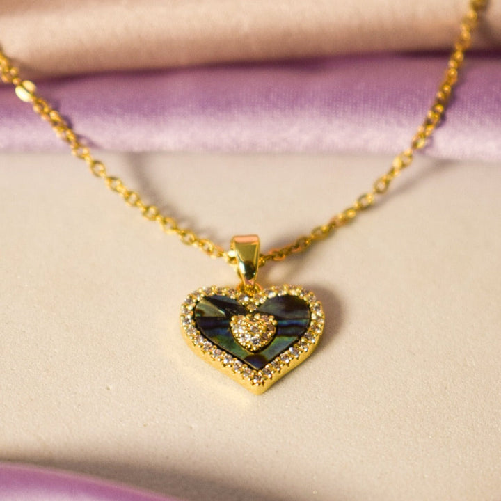 Golden Magical Sapphire Necklace - Salty Accessories