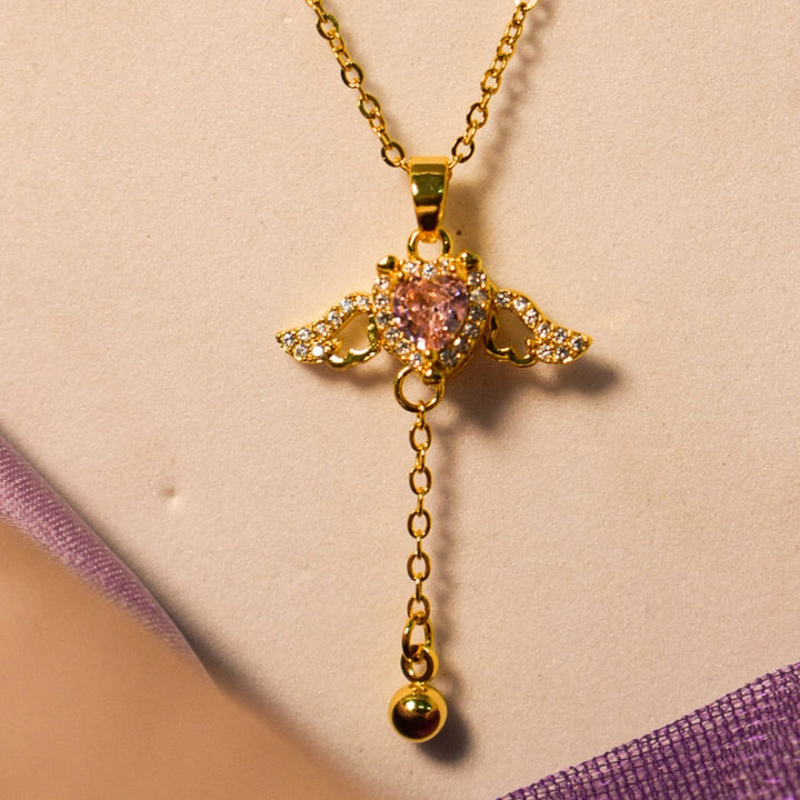 Angelic Heartwing Necklace - Salty Accessories