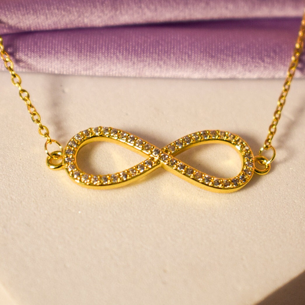 BeTouched Cousin Gifts from Sister, 925 Sterling Silver Infinity Neckl –  Anavia Jewelry & Gift