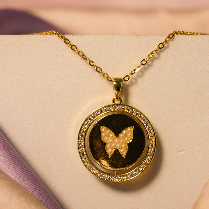 Katherine Pierce Vintage Golden Necklace