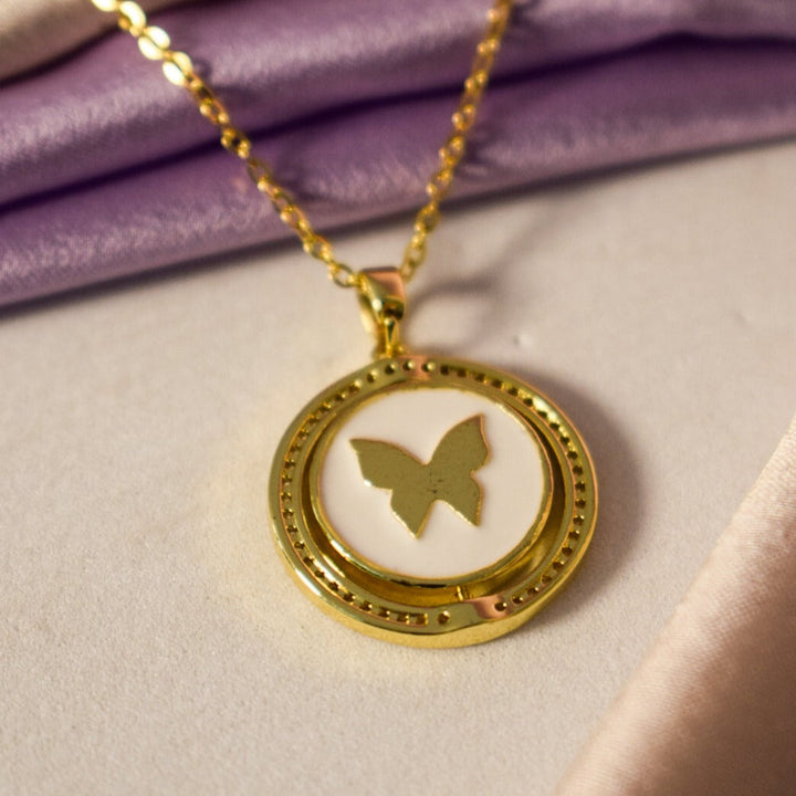 Katherine Pierce Vintage Golden Necklace - Salty Accessories