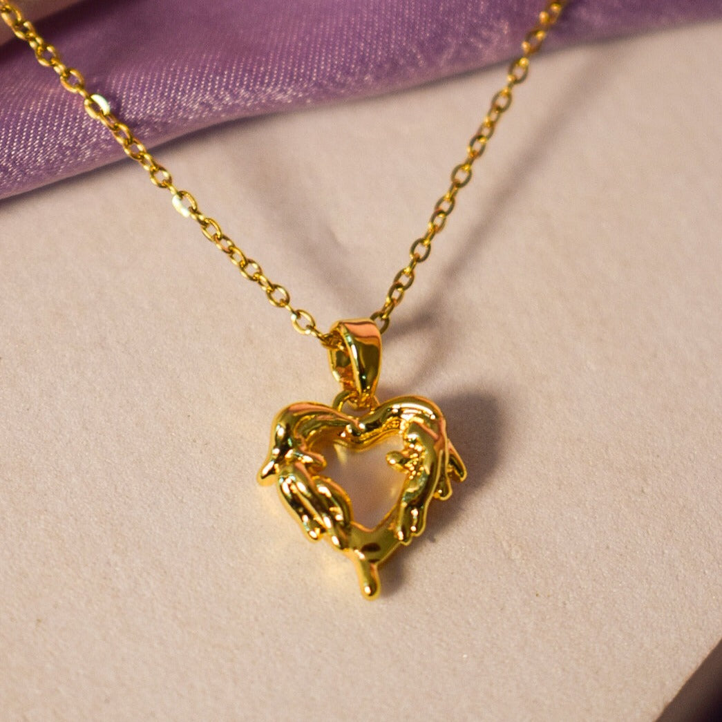 Mod Era Charm Necklace - Golden - Salty Accessories