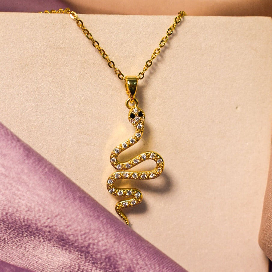 Slytherin Serpent Necklace - Salty Accessories