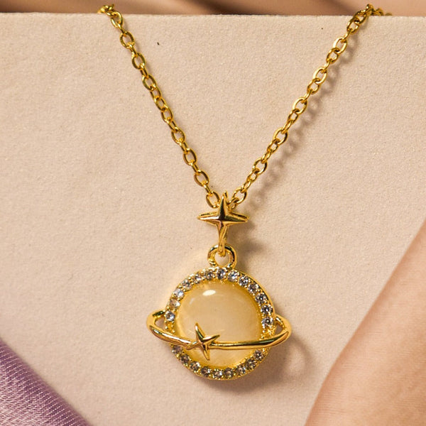 Enchanted Golden Mystique Necklace