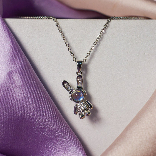 Galactic Explorer Silver Necklace