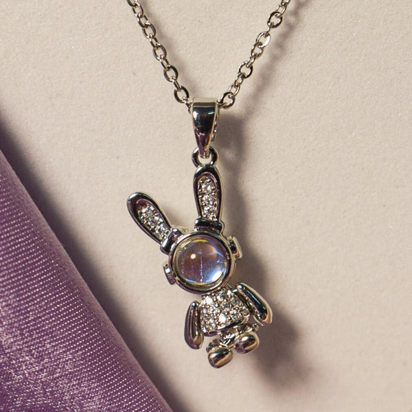 Galactic Explorer Silver Necklace