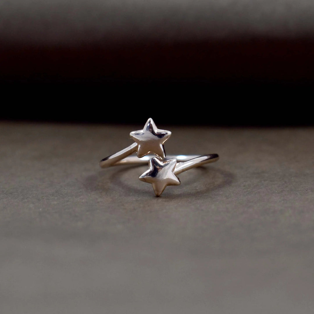 Rockstar rose-gold ring - Salty Accessories