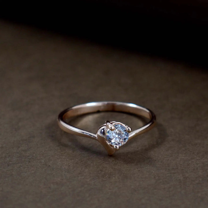 Ravishing gem rose-gold ring - Salty Accessories