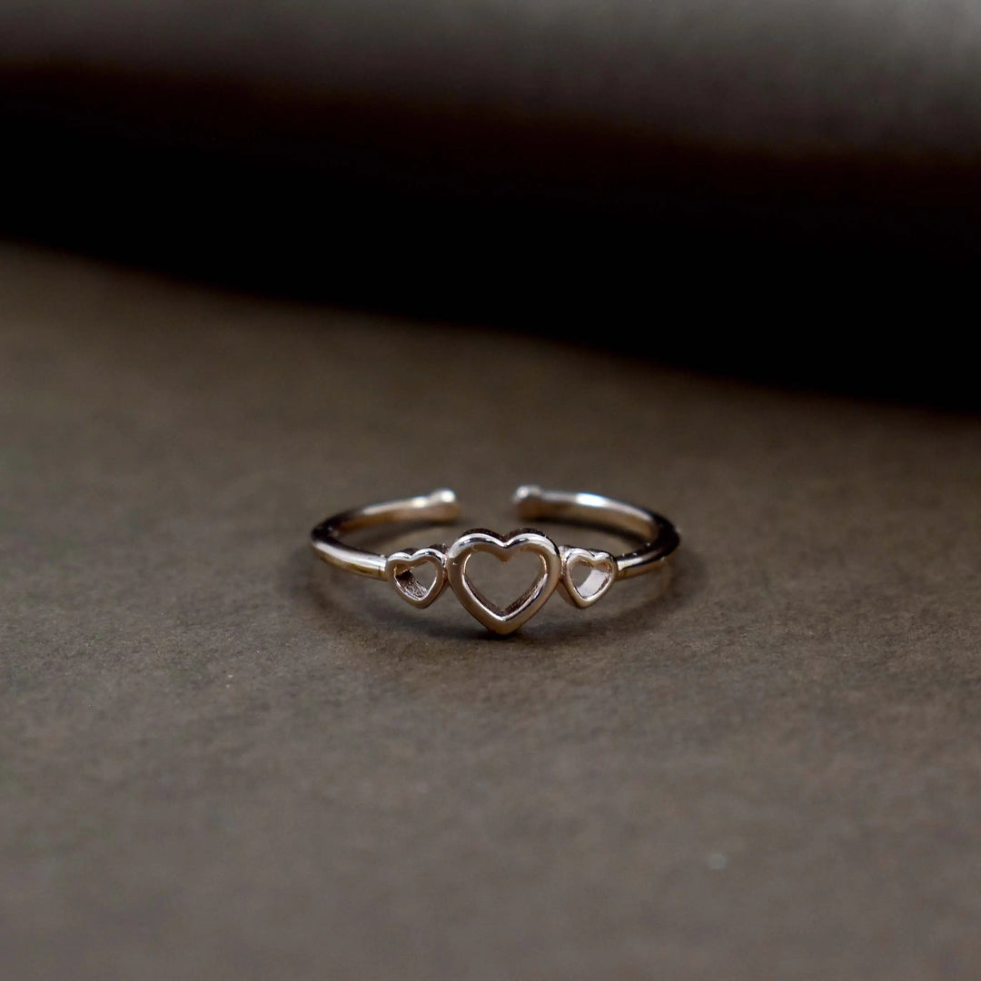 Ample of love rose-gold ring - Salty Accessories