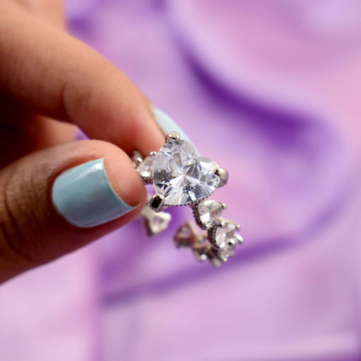 Paris Love Cocktail Ring - Salty Accessories
