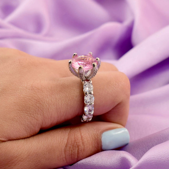 Pink Cocktail Ring - Salty Accessories