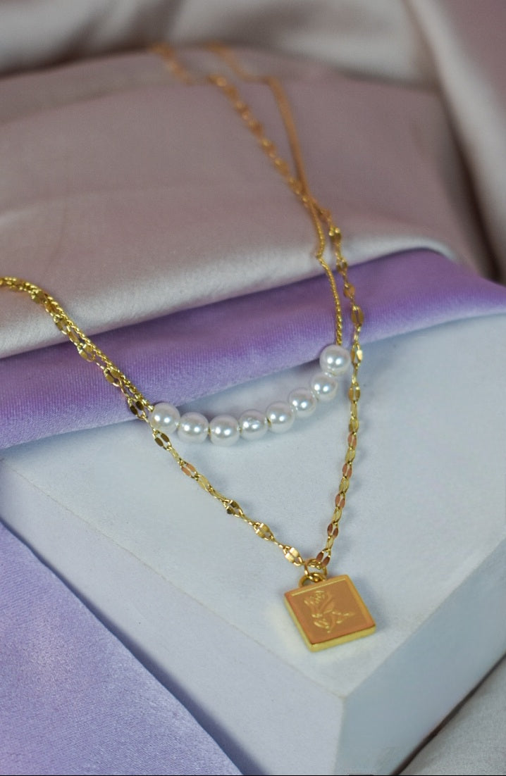 Pearls Soiree Layered Necklace