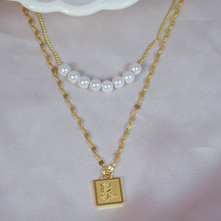 Pearls Soiree Layered Necklace