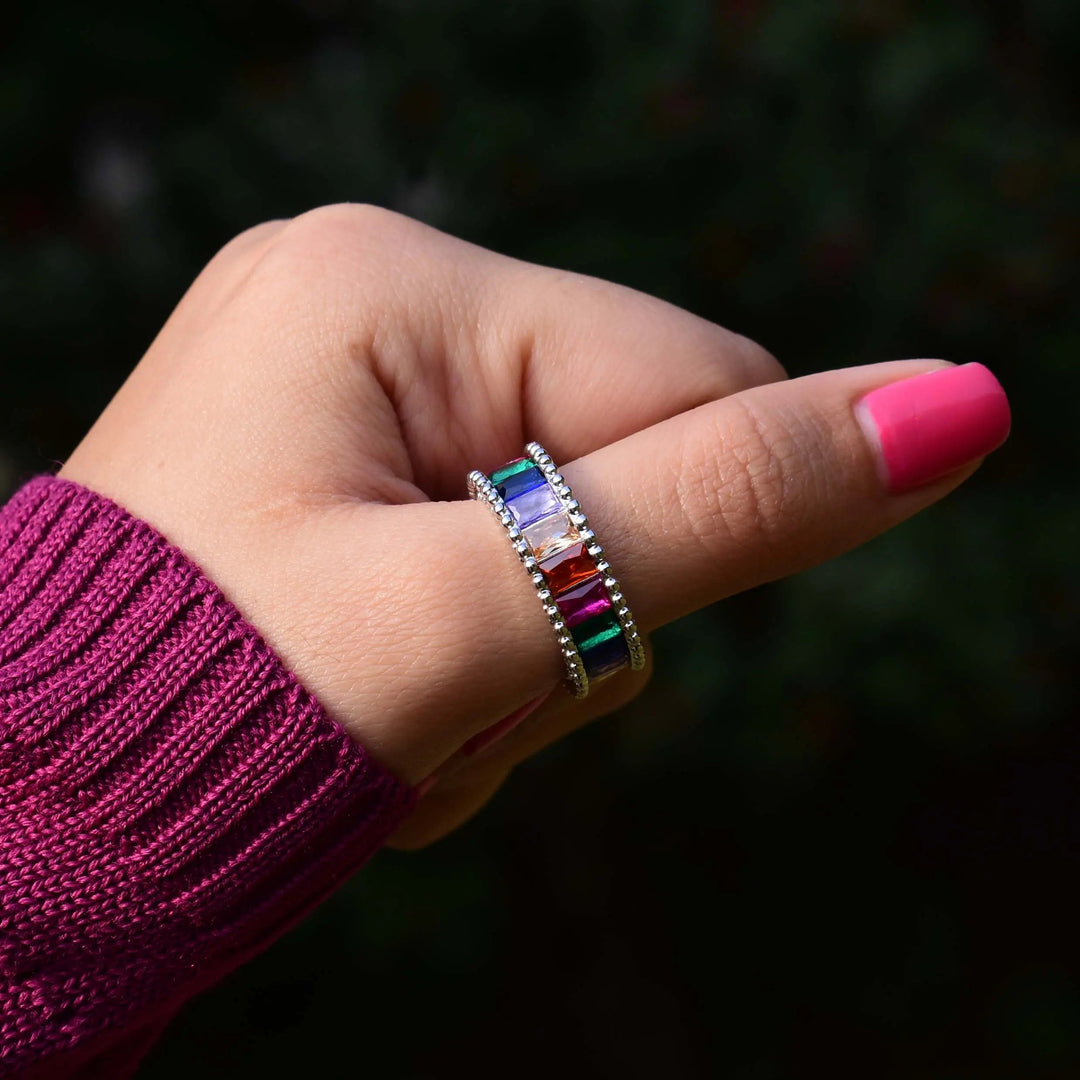 Party Stacked Ring - Salty Accessories