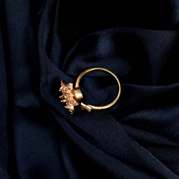 Daffodil Spinner Ring - Rose Gold - Salty Accessories