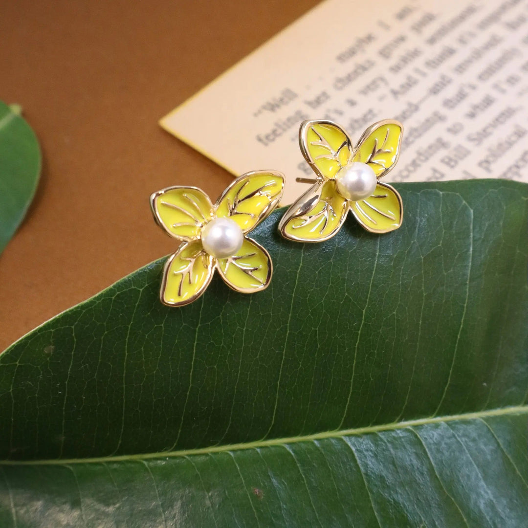 Daffodils studs - Salty Accessories