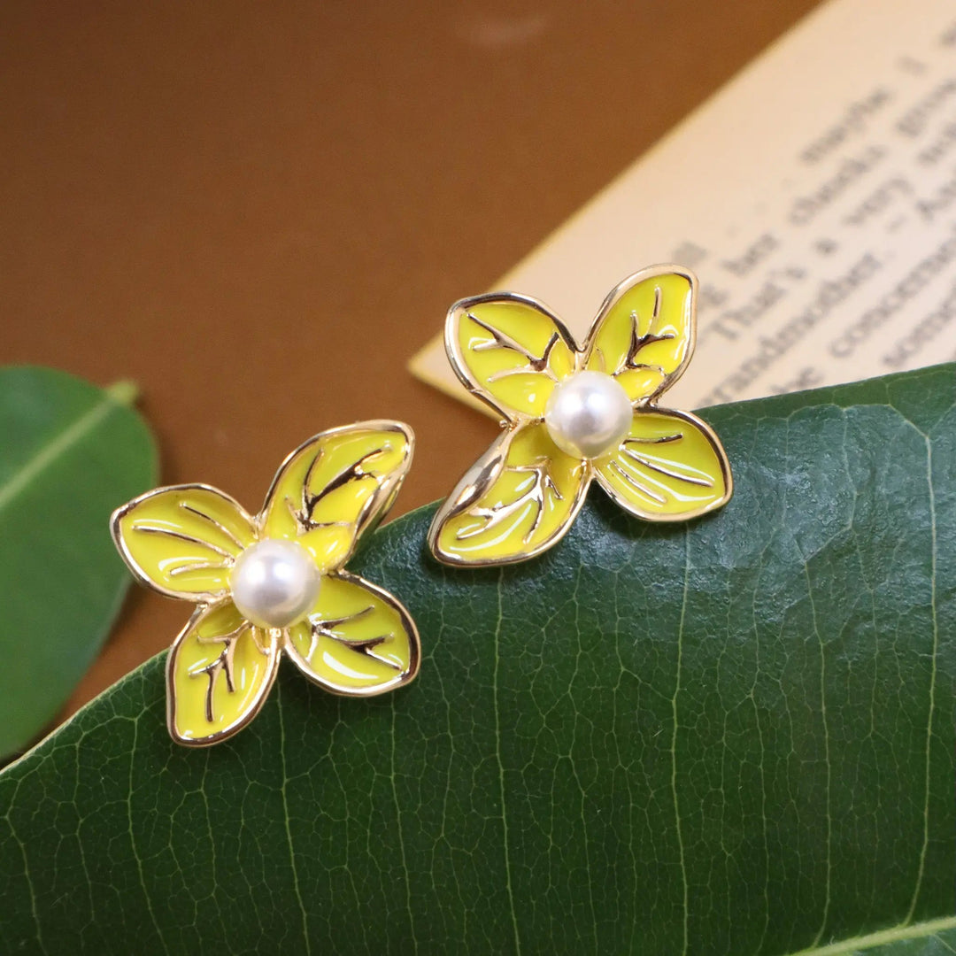 Daffodils studs - Salty Accessories