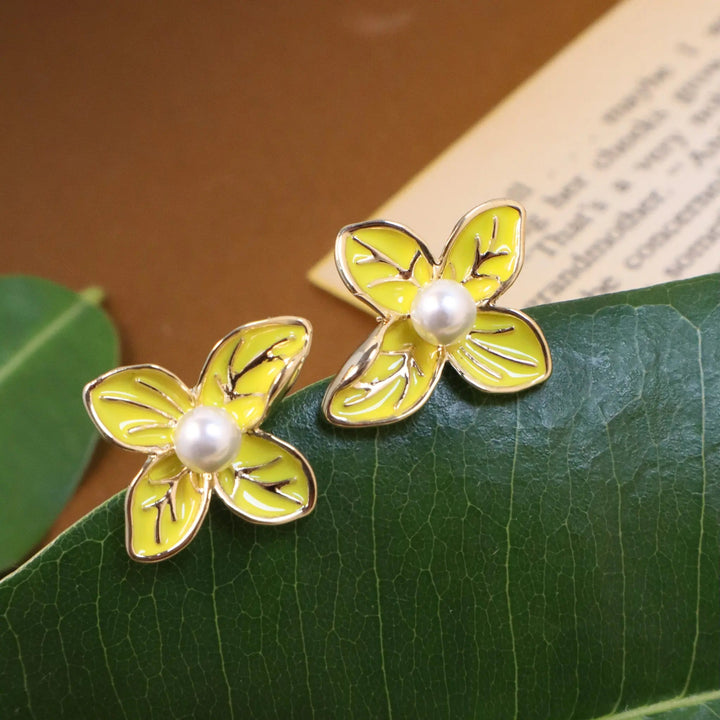 Daffodils studs - Salty Accessories