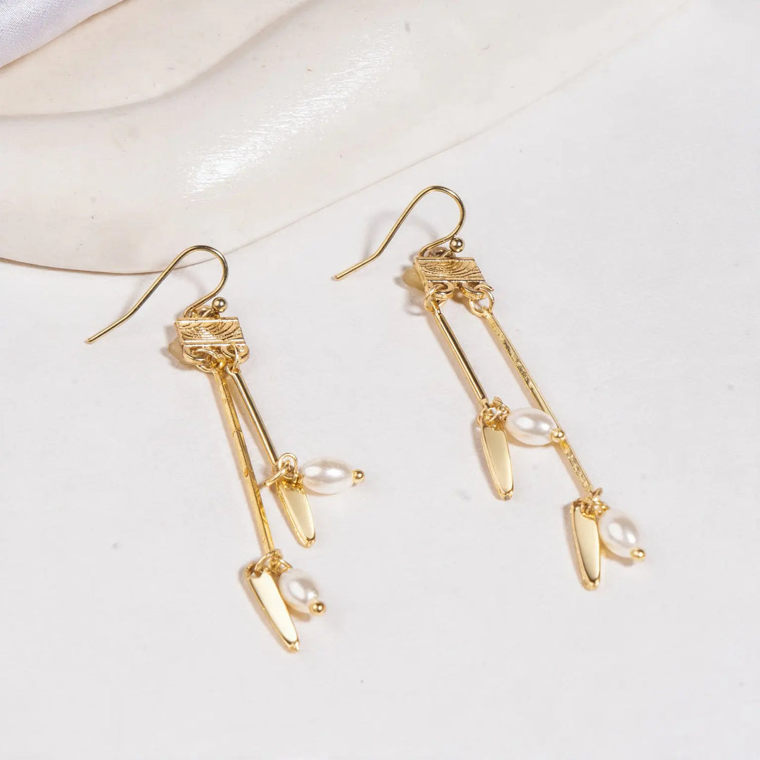 Daybreak Duet Dangle Earrings | Salty