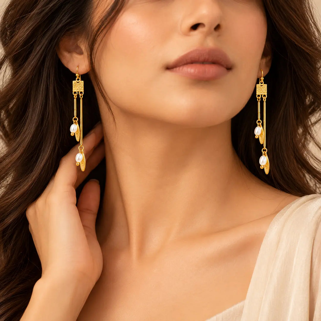 Daybreak Duet Dangle Earrings | Salty