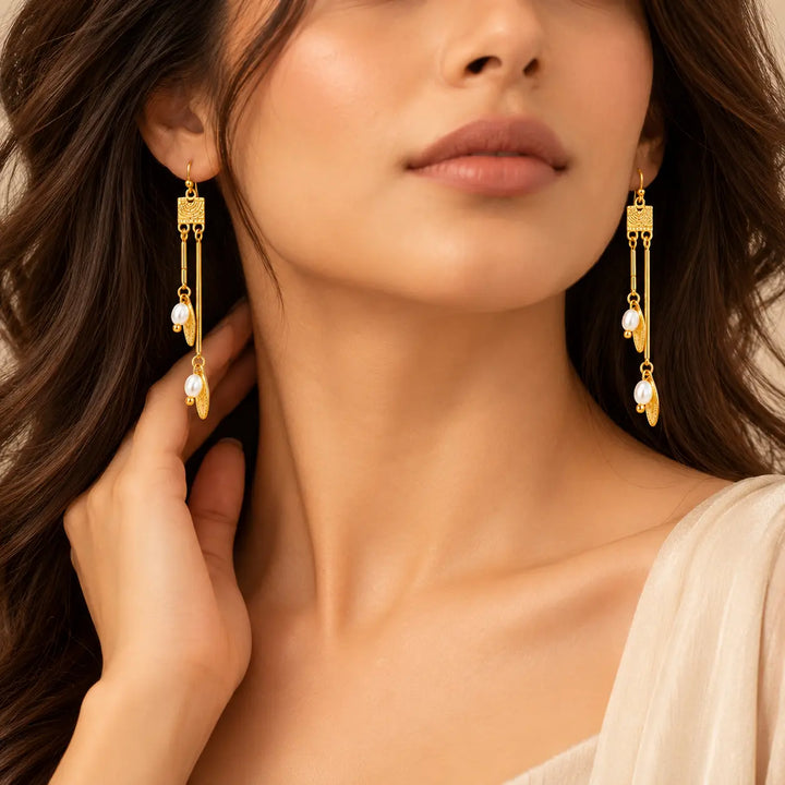 Daybreak Duet Dangle Earrings | Salty