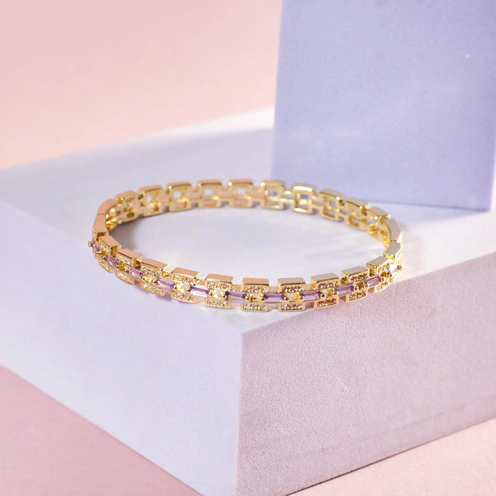 Dazzling Diamond Bangle - Salty Accessories