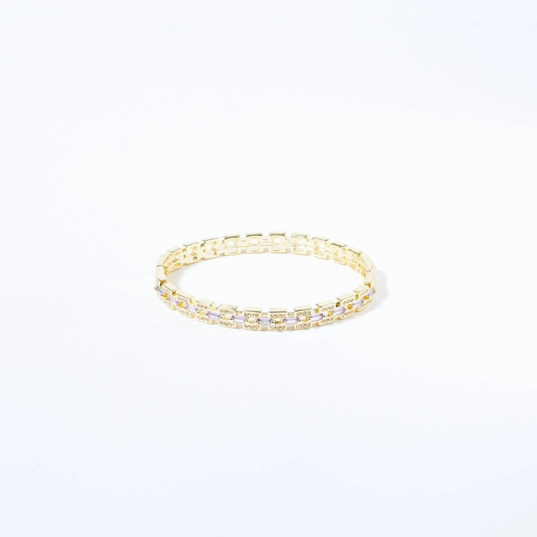 Dazzling Diamond Bangle - Salty Accessories