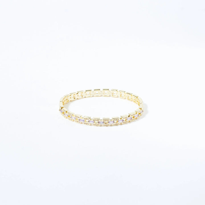 Dazzling Diamond Bangle - Salty Accessories