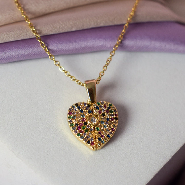 Dazzling Zirconia Brilliance Necklace - Salty Accessories