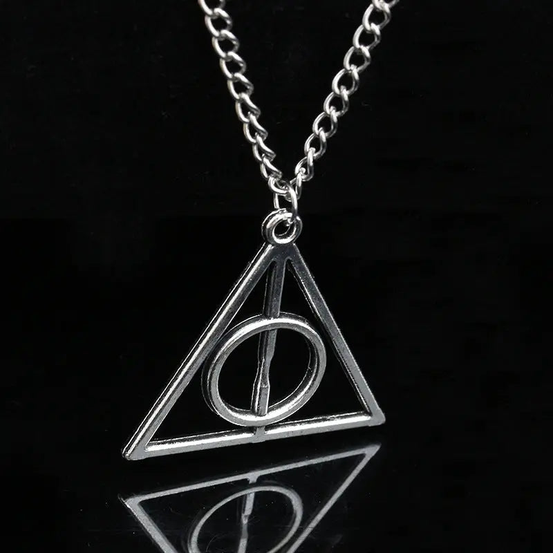 Deathly Hallows Charm Harry Potter Necklace - Salty Accessories
