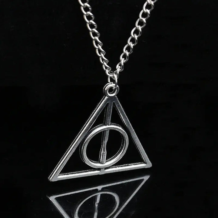 Deathly Hallows Charm Harry Potter Necklace - Salty Accessories